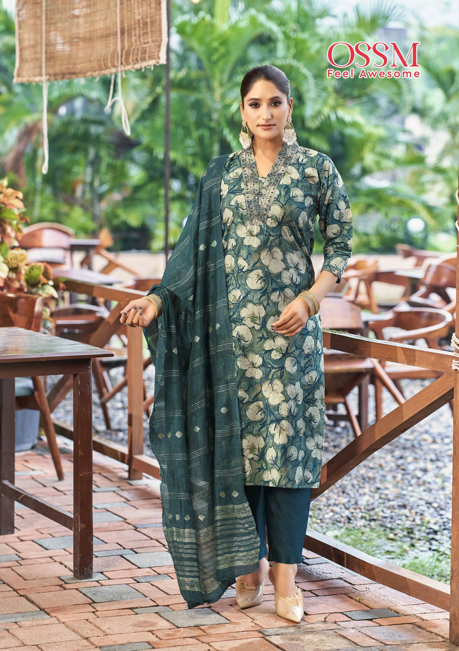 Muskan Vol 6 By Ossm Silk Foil Printed Kurti With Bottom Dupatta Wholesale Shop In Surat

